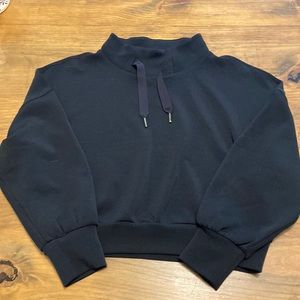 Spanx air essentials at the hip pullover in black